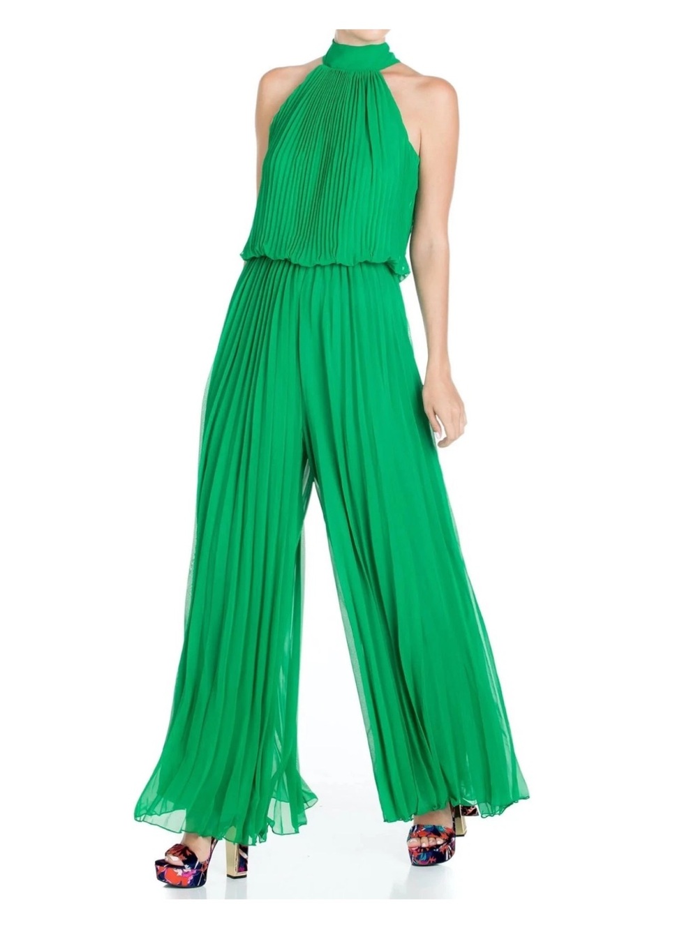NWOT Kelly Green HalterJumpsuit!